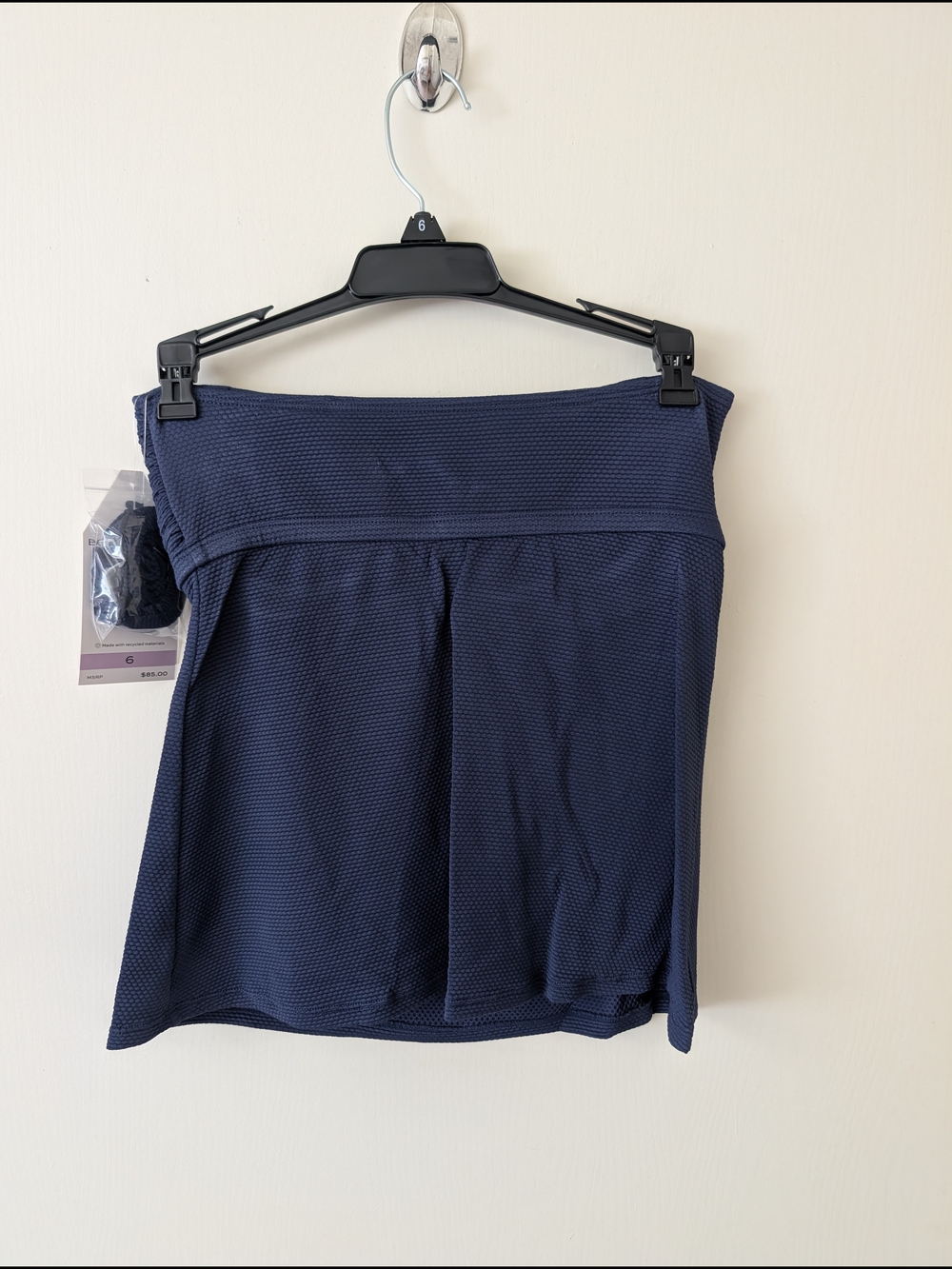Beach House Swim Womens 6 Strapless Swim Top Blue NWT Vacation Beach Pool Summer - Picture 3 of 6